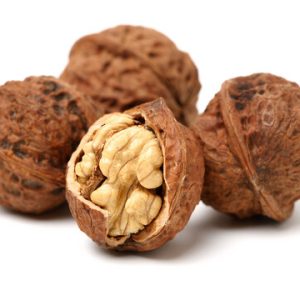 Walnut black/white bag